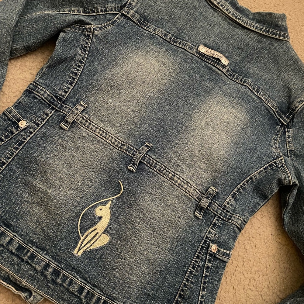 Baby phat girls jean jacket